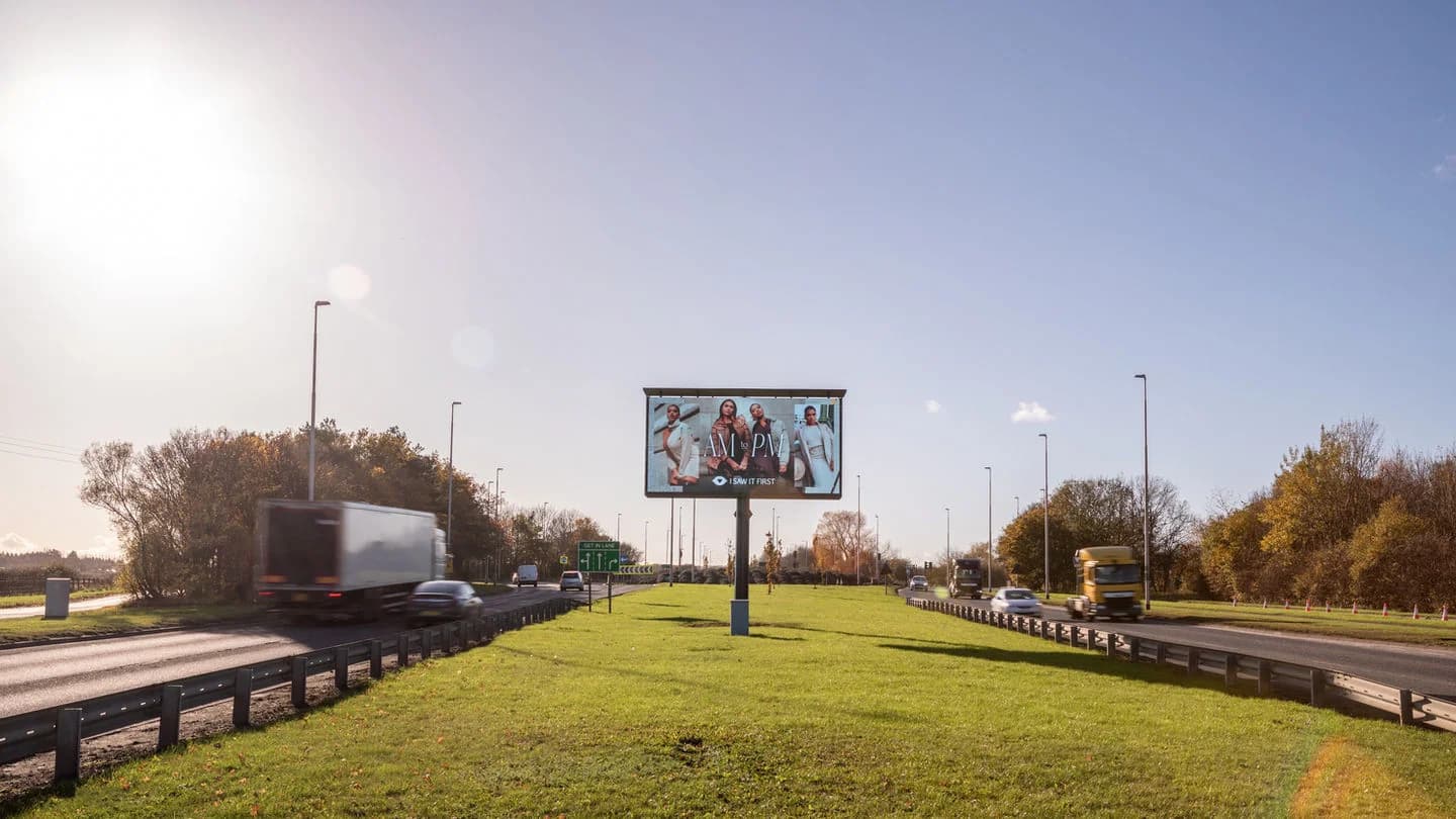 Great North Screen Westbound